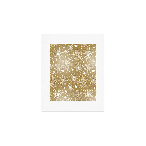 Heather Dutton Snow Squall Guilded Art Print