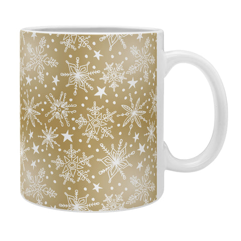 Heather Dutton Snow Squall Guilded Coffee Mug