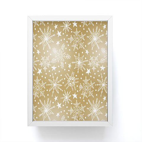 Heather Dutton Snow Squall Guilded Framed Mini Art Print