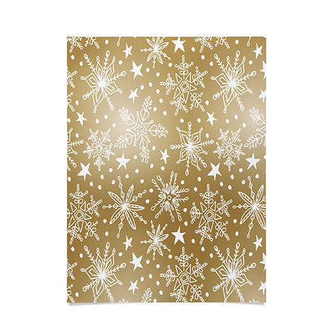 Heather Dutton Snow Squall Guilded Poster