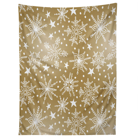 Heather Dutton Snow Squall Guilded Tapestry