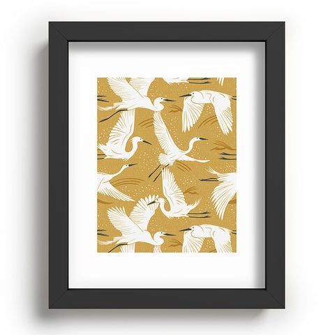 Heather Dutton Soaring Wings Goldenrod Yellow Recessed Framing Rectangle
