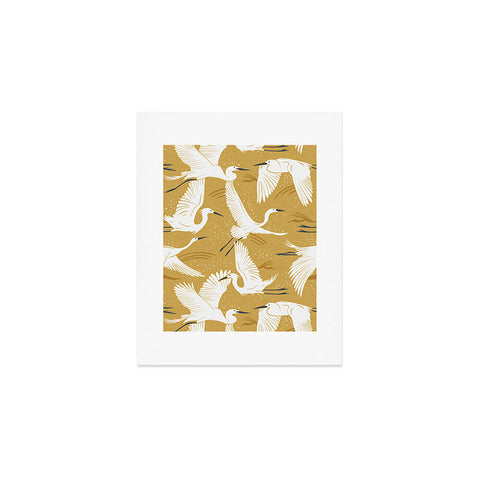 Heather Dutton Soaring Wings Goldenrod Yellow Art Print