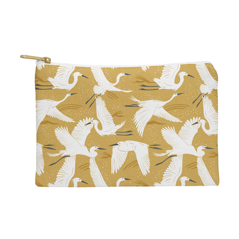 Heather Dutton Soaring Wings Goldenrod Yellow Pouch