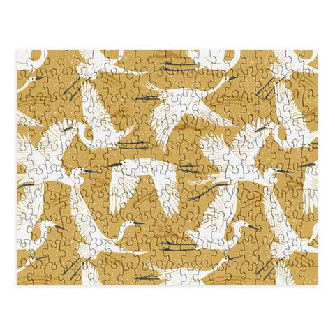 Heather Dutton Soaring Wings Goldenrod Yellow Puzzle