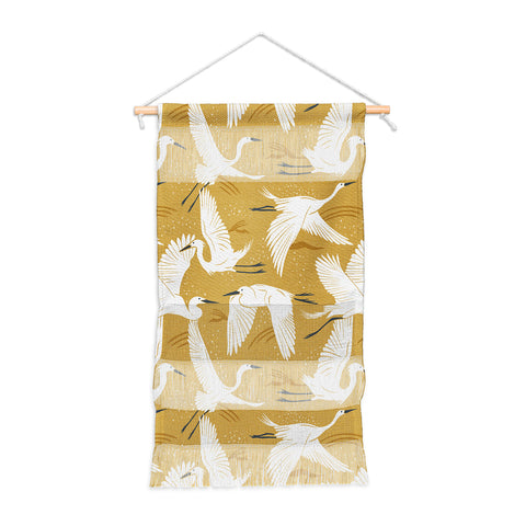 Heather Dutton Soaring Wings Goldenrod Yellow Wall Hanging Portrait