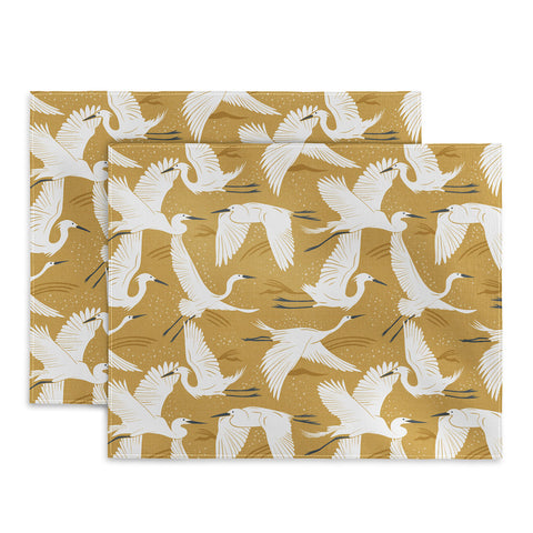 Heather Dutton Soaring Wings Goldenrod Yellow Placemat