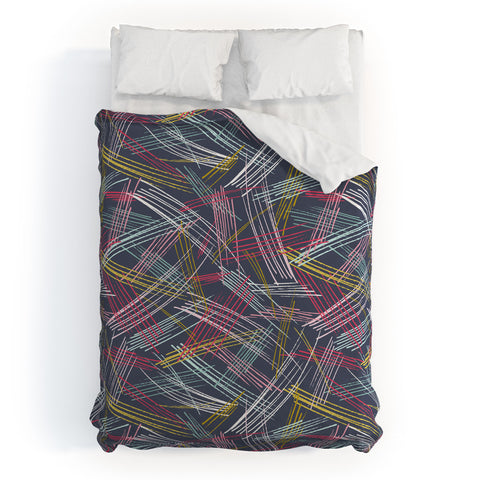 Heather Dutton Soho Midnight Duvet Cover
