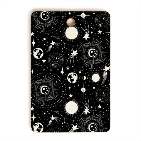 Heather Dutton Solar System Cutting Board Rectangle