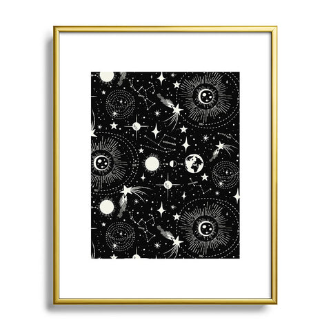 Heather Dutton Solar System Metal Framed Art Print