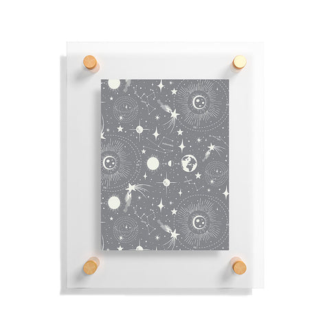Heather Dutton Solar System Moondust Floating Acrylic Print