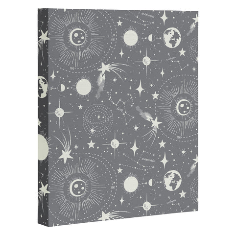 Heather Dutton Solar System Moondust Art Canvas