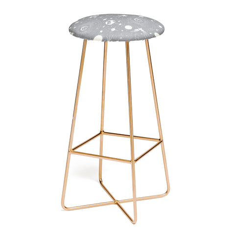 Heather Dutton Solar System Moondust Bar Stool