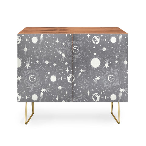Heather Dutton Solar System Moondust Credenza
