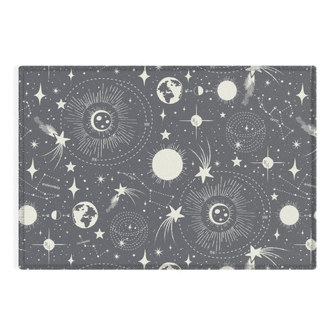 Heather Dutton Solar System Moondust Outdoor Rug