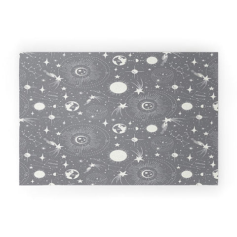 Heather Dutton Solar System Moondust Welcome Mat