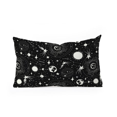 Heather Dutton Solar System Oblong Throw Pillow