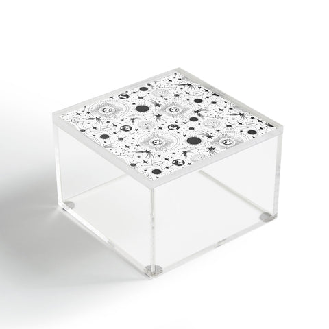 Heather Dutton Solar System White Acrylic Box