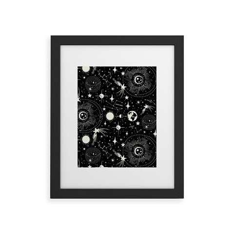 Heather Dutton Solar System Framed Art Print