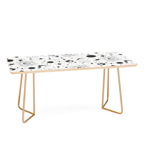Heather Dutton Solar System White Coffee Table