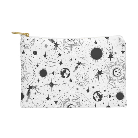 Heather Dutton Solar System White Pouch