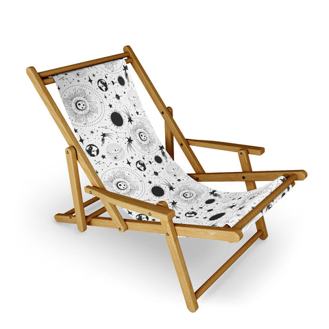 Heather Dutton Solar System White Sling Chair