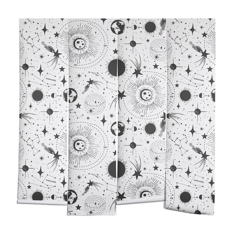 Heather Dutton Solar System White Wall Mural