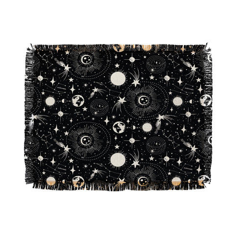 Heather Dutton Solar System Throw Blanket