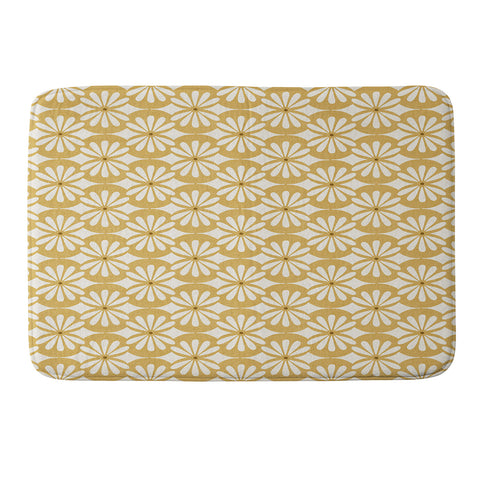 Heather Dutton Solstice Goldenrod Memory Foam Bath Mat