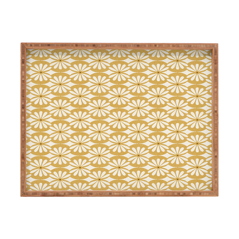 Heather Dutton Solstice Goldenrod Rectangular Tray