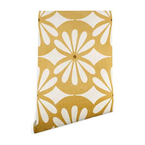 Heather Dutton Solstice Goldenrod Wallpaper