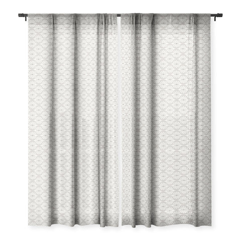 Heather Dutton Solstice Stone Sheer Window Curtain