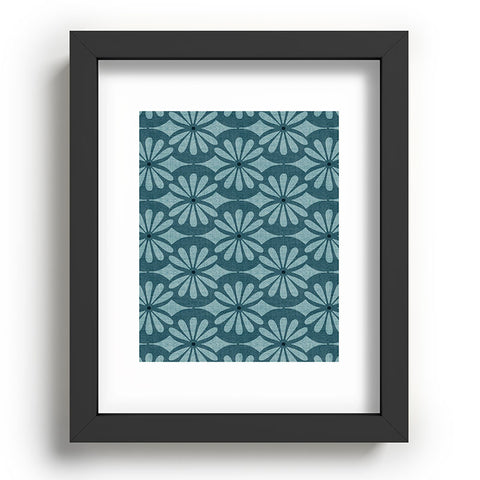 Heather Dutton Solstice Teal Recessed Framing Rectangle