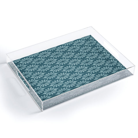 Heather Dutton Solstice Teal Acrylic Tray