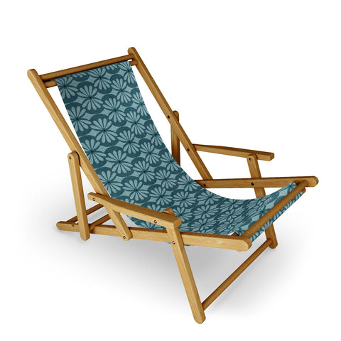 Heather Dutton Solstice Teal Sling Chair