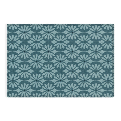 Heather Dutton Solstice Teal Outdoor Rug
