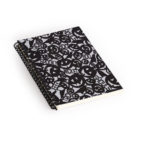 Heather Dutton Something Wicked This Way Comes Spiral Notebook