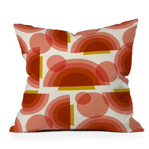 Heather Dutton Spectrum Throw Pillow