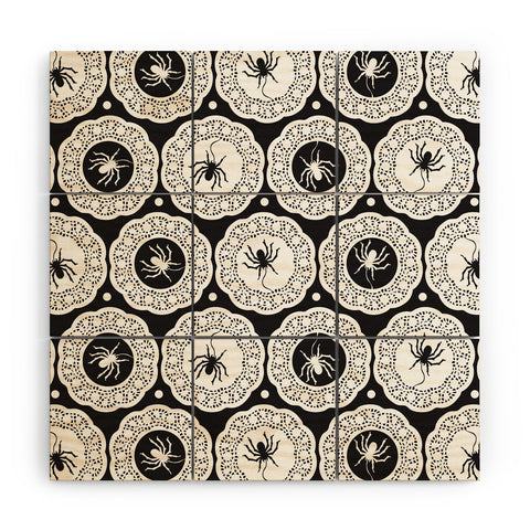 Heather Dutton Spiders Delight Wood Wall Mural