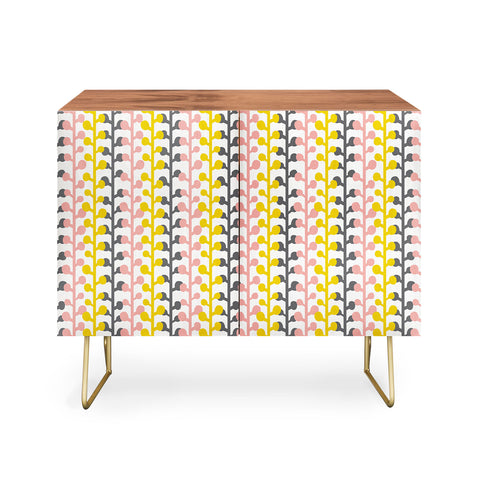 Heather Dutton Sprig Pink Lemonade Credenza