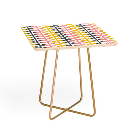 Heather Dutton Sprig Pink Lemonade Side Table