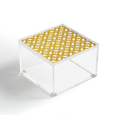 Heather Dutton Starbust Gold Acrylic Box