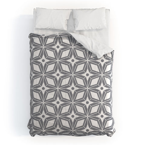 Heather Dutton Starbust Grey Comforter