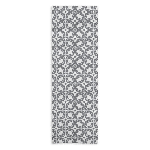 Heather Dutton Starbust Grey Yoga Towel