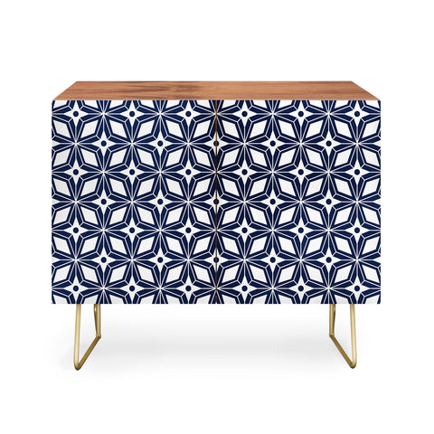 Heather Dutton Starbust Navy Credenza