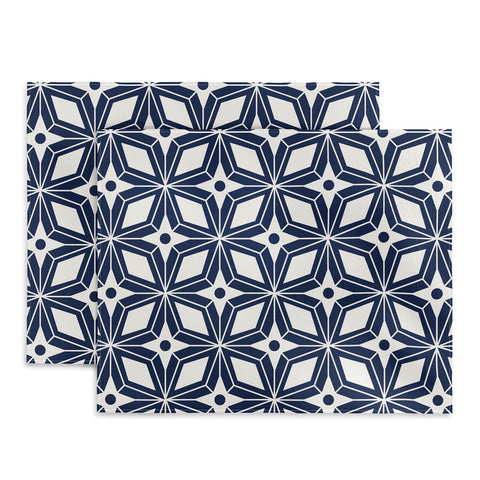 Heather Dutton Starbust Navy Placemat