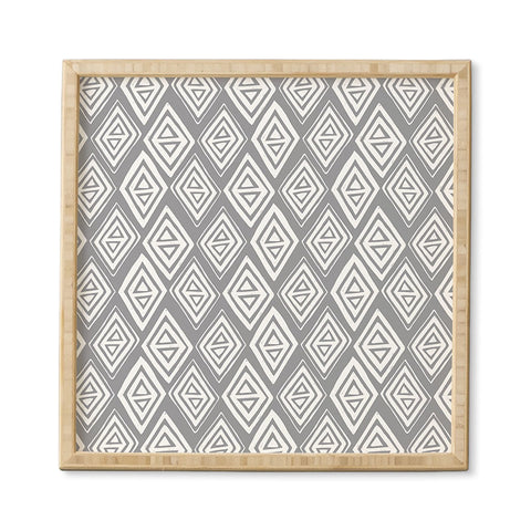 Heather Dutton Study in Gray Framed Wall Art