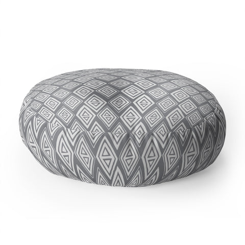 Heather Dutton Study in Gray Floor Pillow Round