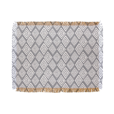 Heather Dutton Study in Gray Throw Blanket