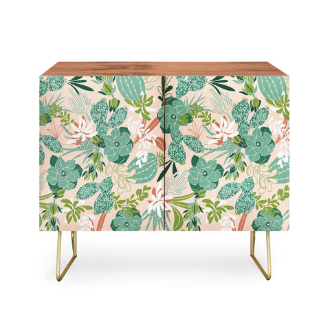 Heather Dutton Succulent Garden Blush Credenza